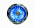 Колесо самоката паркового ф 110 мм, AL, KMS, подш, Abec- 13, синие-чёрные, 805419