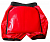Ледянка-шорты, ISE SHORTS 1, ПВХ тент (размер L, красный) от магазина 2 колеса 34